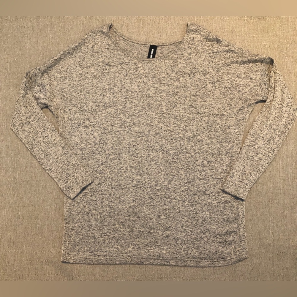 Agnes & Dora Urban Pullover Sweater in Cream Heather M